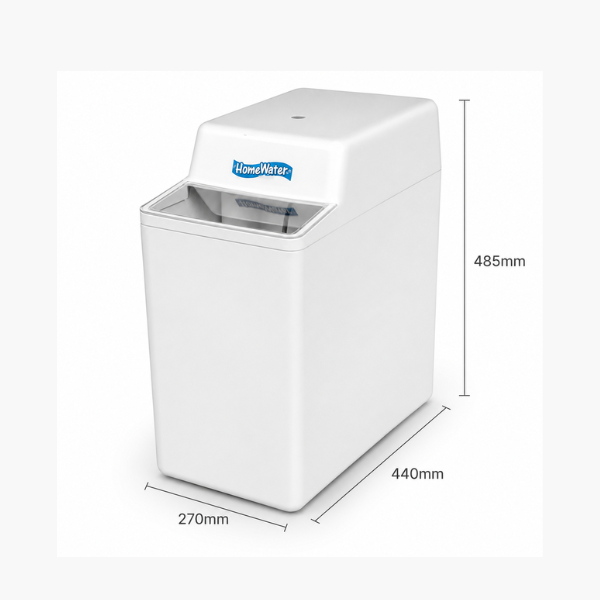 Adoucisseur d'eau non électrique à double réservoir Harvey Homewater F15-3SLT – De l'eau douce 24 h/24 et 7 j/7 sans électricité