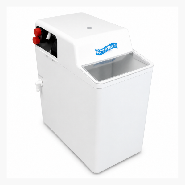 Adoucisseur d'eau non électrique à double réservoir Harvey Homewater F15-3SLT – De l'eau douce 24 h/24 et 7 j/7 sans électricité