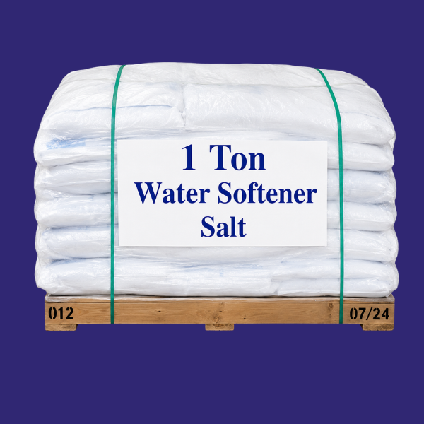 Palette de sel adoucissant en tablette 1 tonne - PALETTE COMPLÈTE