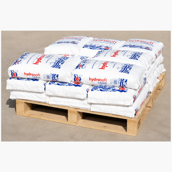 Mezzo Pallet di Sale in Pastiglie per Addolcitore 500kg (1/2 Ton)