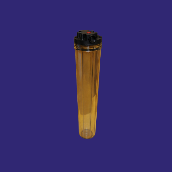 Filter Housing - 20 inch Clear Housing 3/4 inch Port with Bracket & Spanner (HC2034)