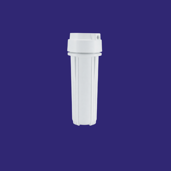 Filter Housing- 10 inch 1/4 inch port with Bracket & Spanner (H1014)