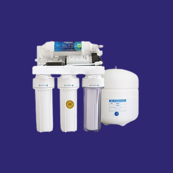Système de filtration d'eau par osmose inverse à pompe 5 étapes RO (RO5PEW)