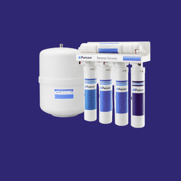Système de filtration d'eau par osmose inverse à 5 étapes à changement rapide (ROCT8-R3)