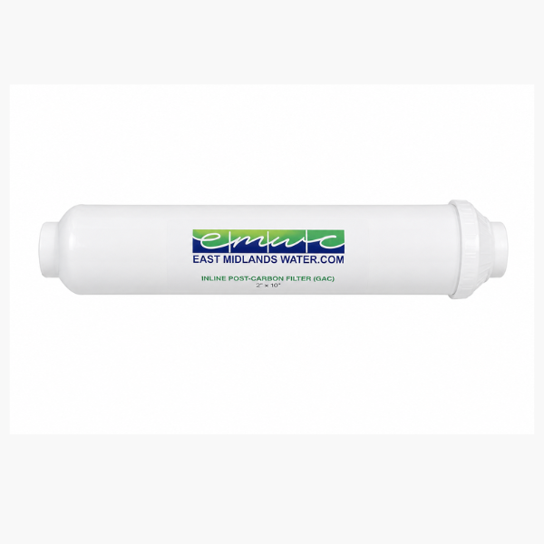 Préfiltre à charbon de remplacement pour système d'osmose inverse d'aquarium à 2 étapes