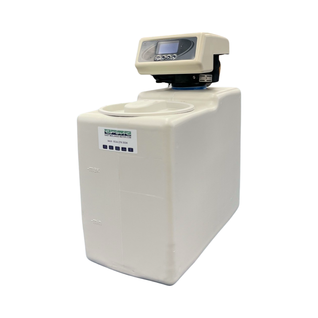 Adoucisseur d'eau ultra compact à contrôle volumétrique – Haute capacité, design peu encombrant