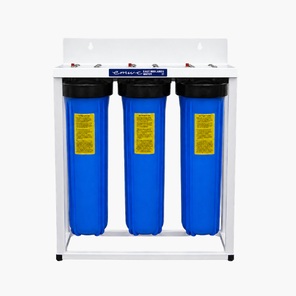 20 Inch Jumbo Private water 3 stage filtration (Housings and Inserts)