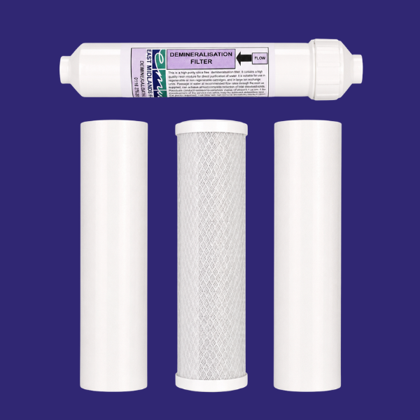 Pack de filtres dentaires RO/DI 6 mois – Remplacement haute pureté pour systèmes RO