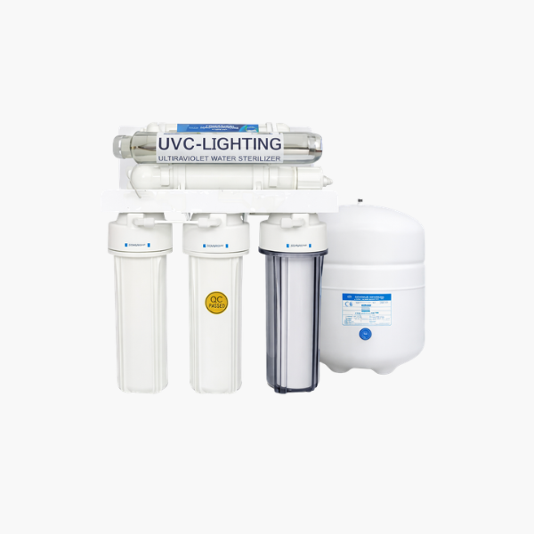 Système de filtration d'eau par osmose inverse et UV à 6 étapes