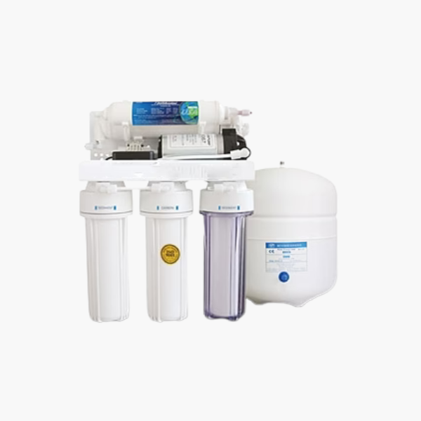 Système de filtration d'eau par osmose inverse à pompe 5 étapes RO (RO5PEW)