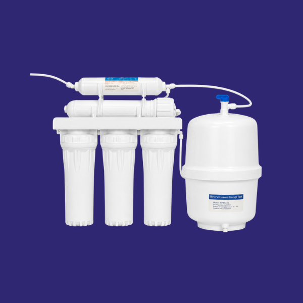 Système de filtration d'eau par osmose inverse à 5 étapes (RO5EW)
