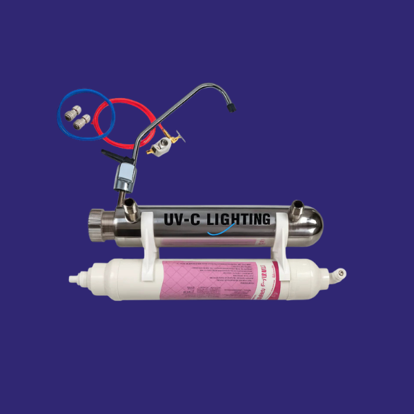 Système de sédiments et UV de 3,9 l/min avec robinet (UV3.9WL5M)