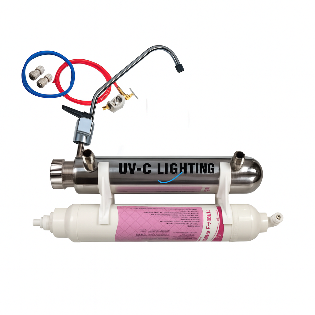 Système de sédiments et UV de 3,9 l/min avec robinet (UV3.9WL5M)
