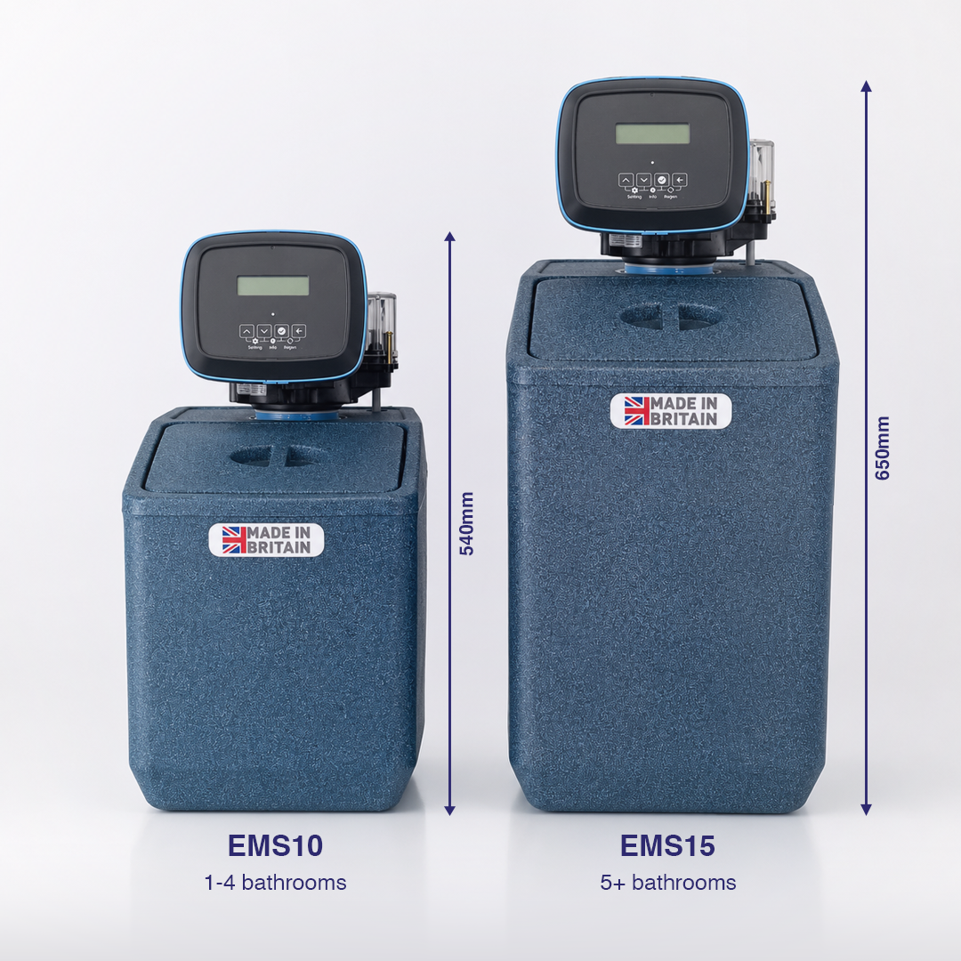 EMS10 Blue Eco Premier Meter-Controlled Water Softener